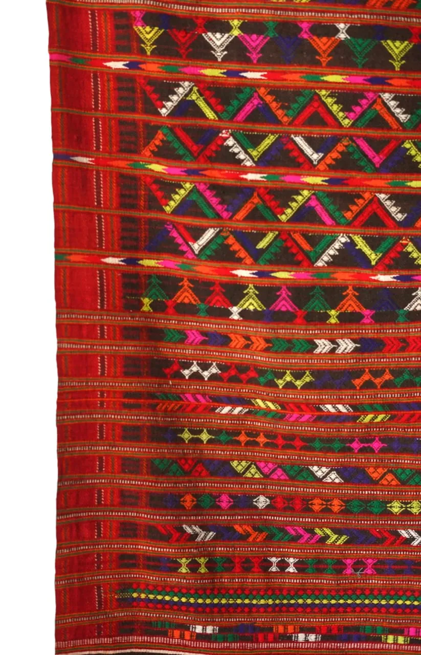 Bohemian Wool Tapestry: Desert Aesthetic (102x54 inch)