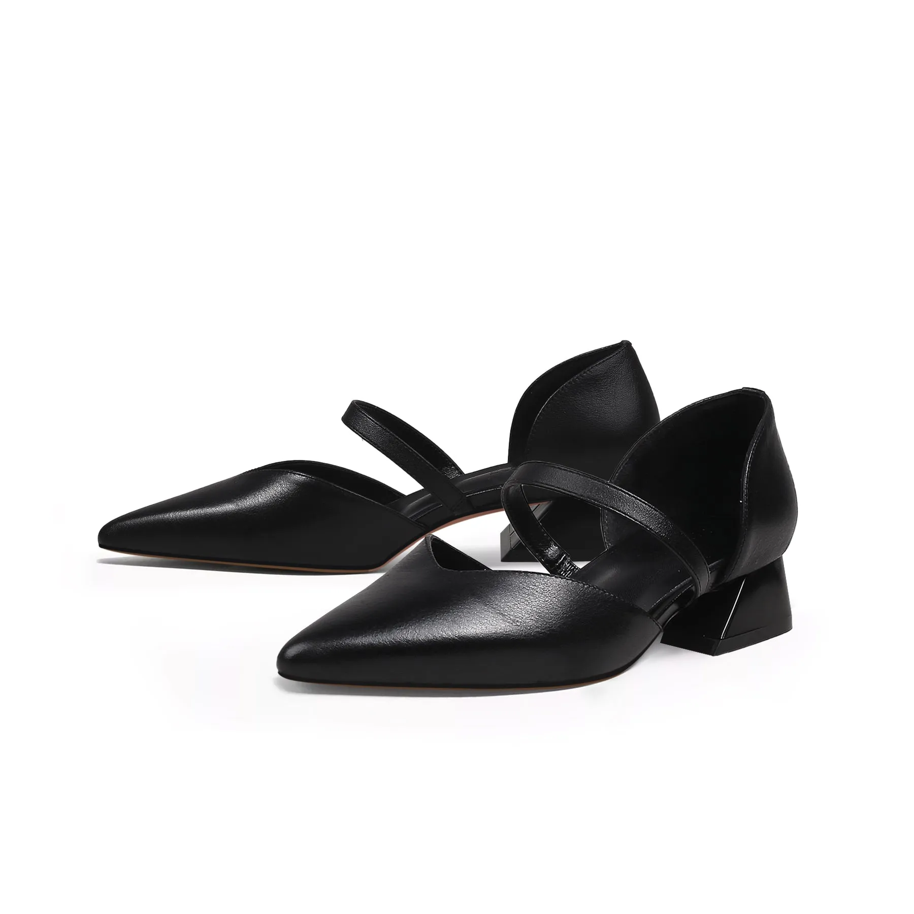 City Casual Cutout Heels