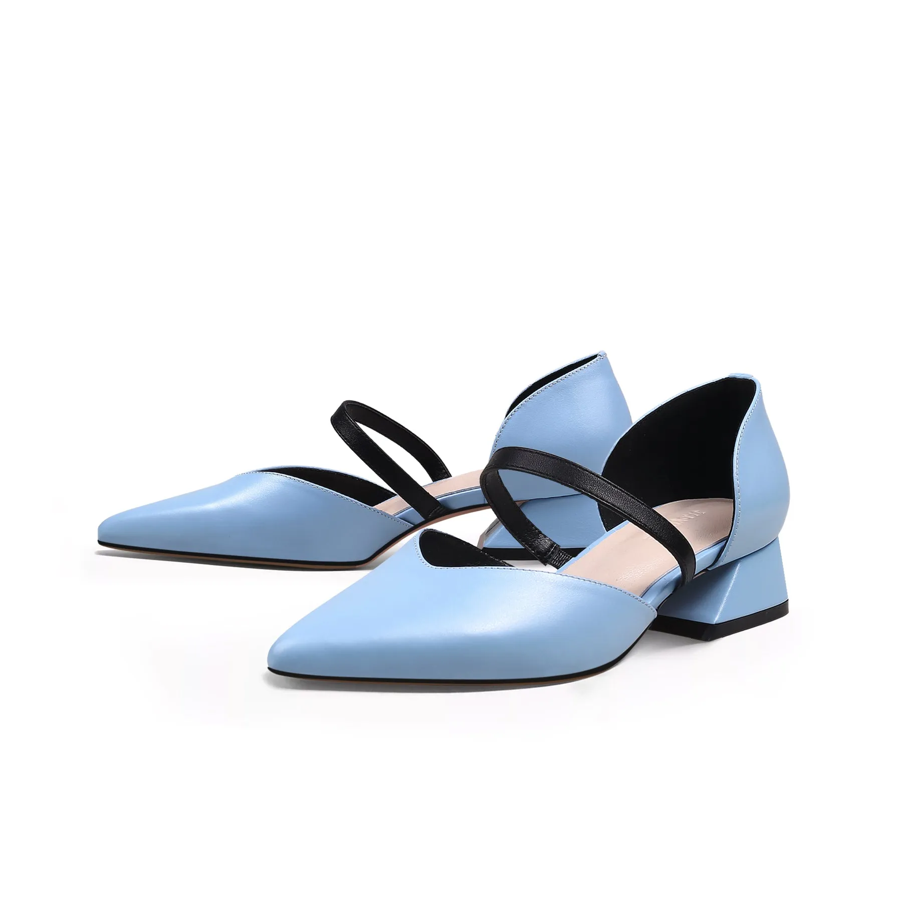 City Casual Cutout Heels