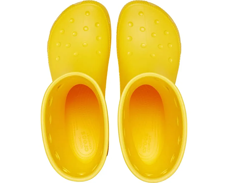 Classic Rain Boot Crocs, sunflower