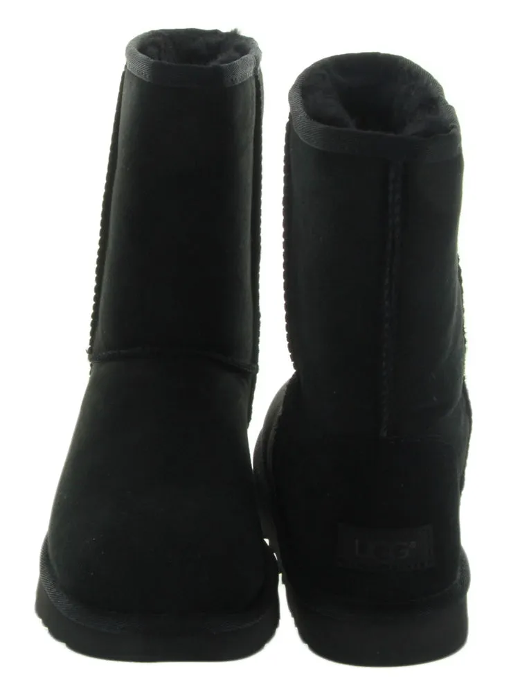 Classic Short II in Black by UGG