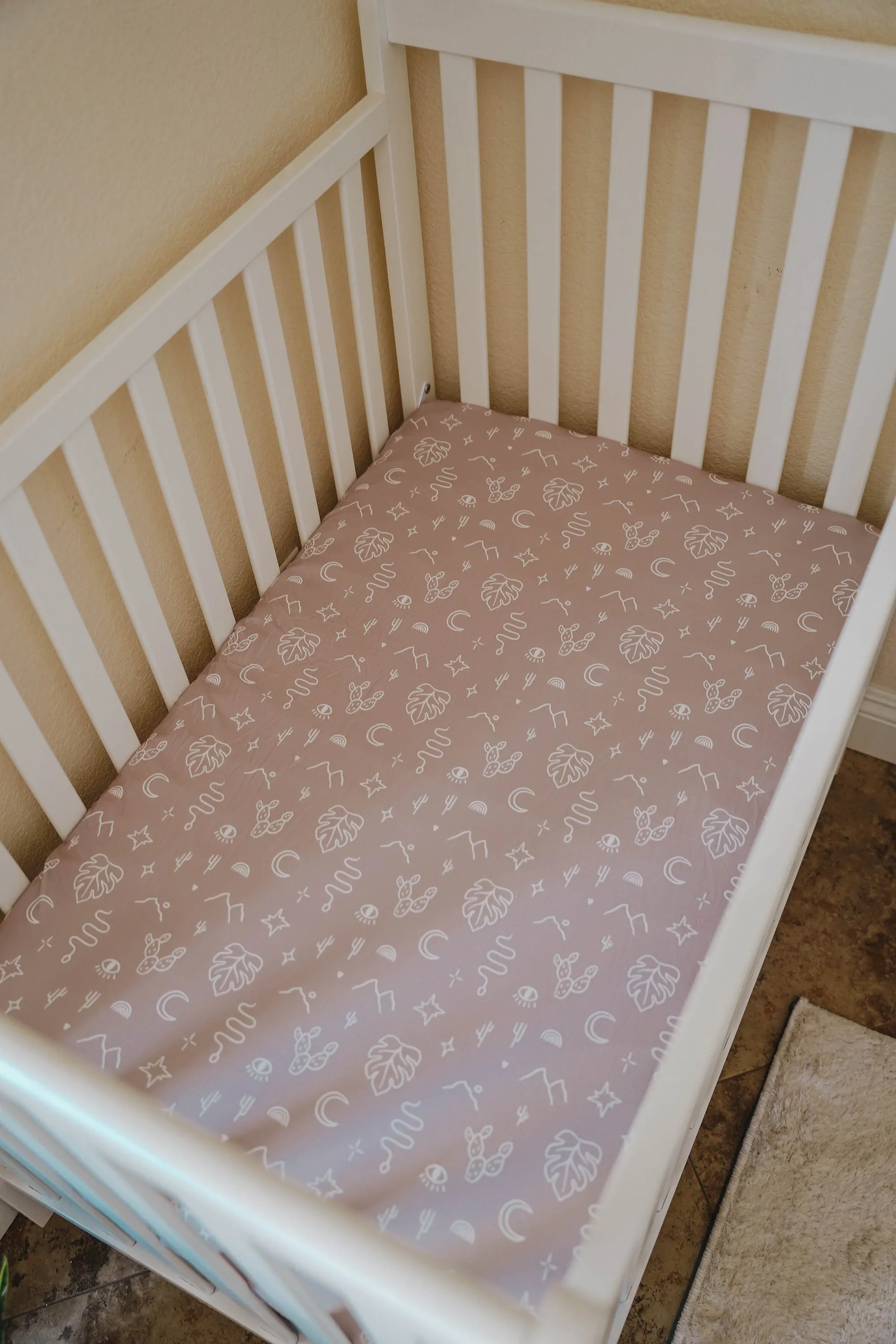 Crib Sheet | Taupe Mojave Desert