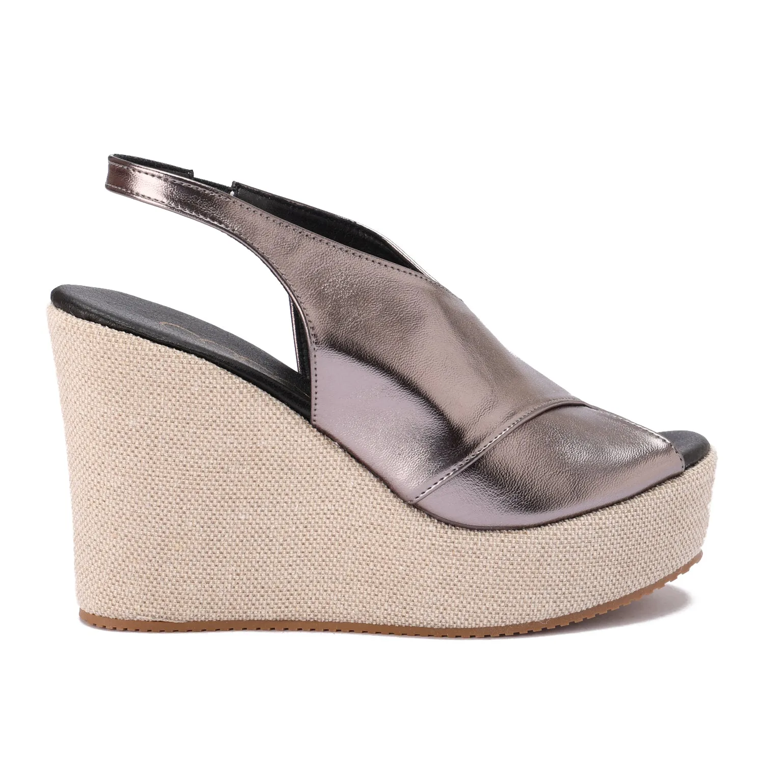 Crisscross Wedge Heels - Famih