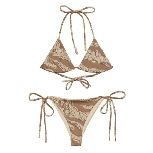 Desert Tiger Stripe String Bikini