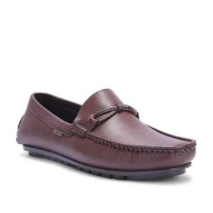 Fortune Brown Formal Loafers For Men AVL-5 By Liberty