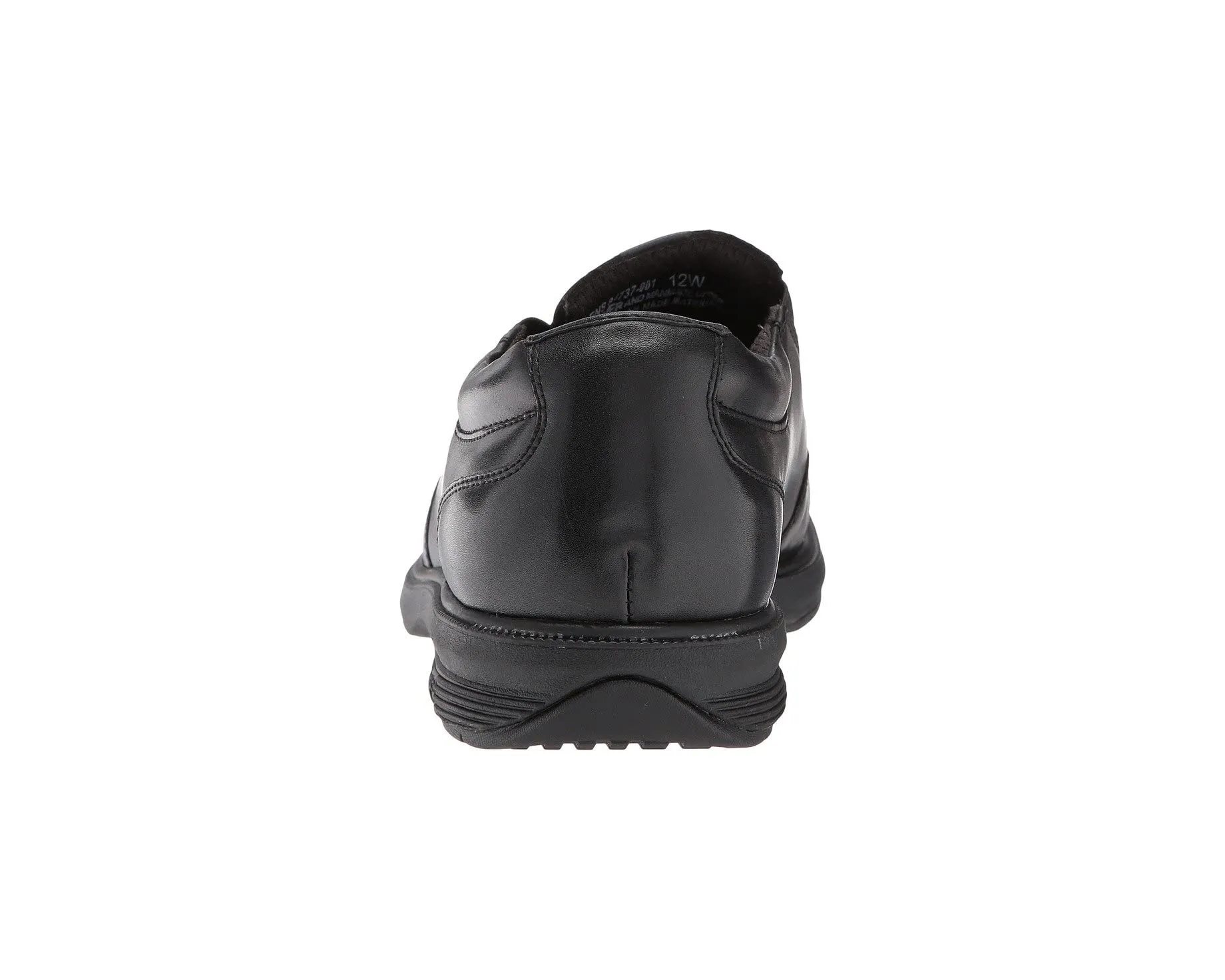 Myles Street Moc Toe Slip-On with KORE Slip Resistant Walking Comfort Technology Nunn Bush Loafers, black