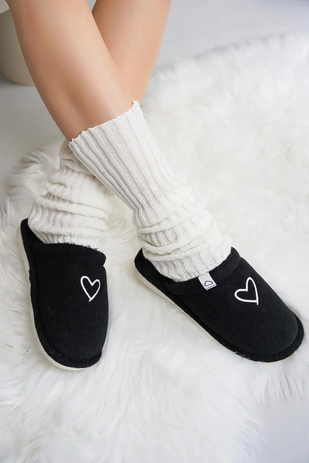 Project Cloud Memory Foam Non Slip Indoor Outdoor Slippers for Women - Fuzzy Slippers - Gifts for Women