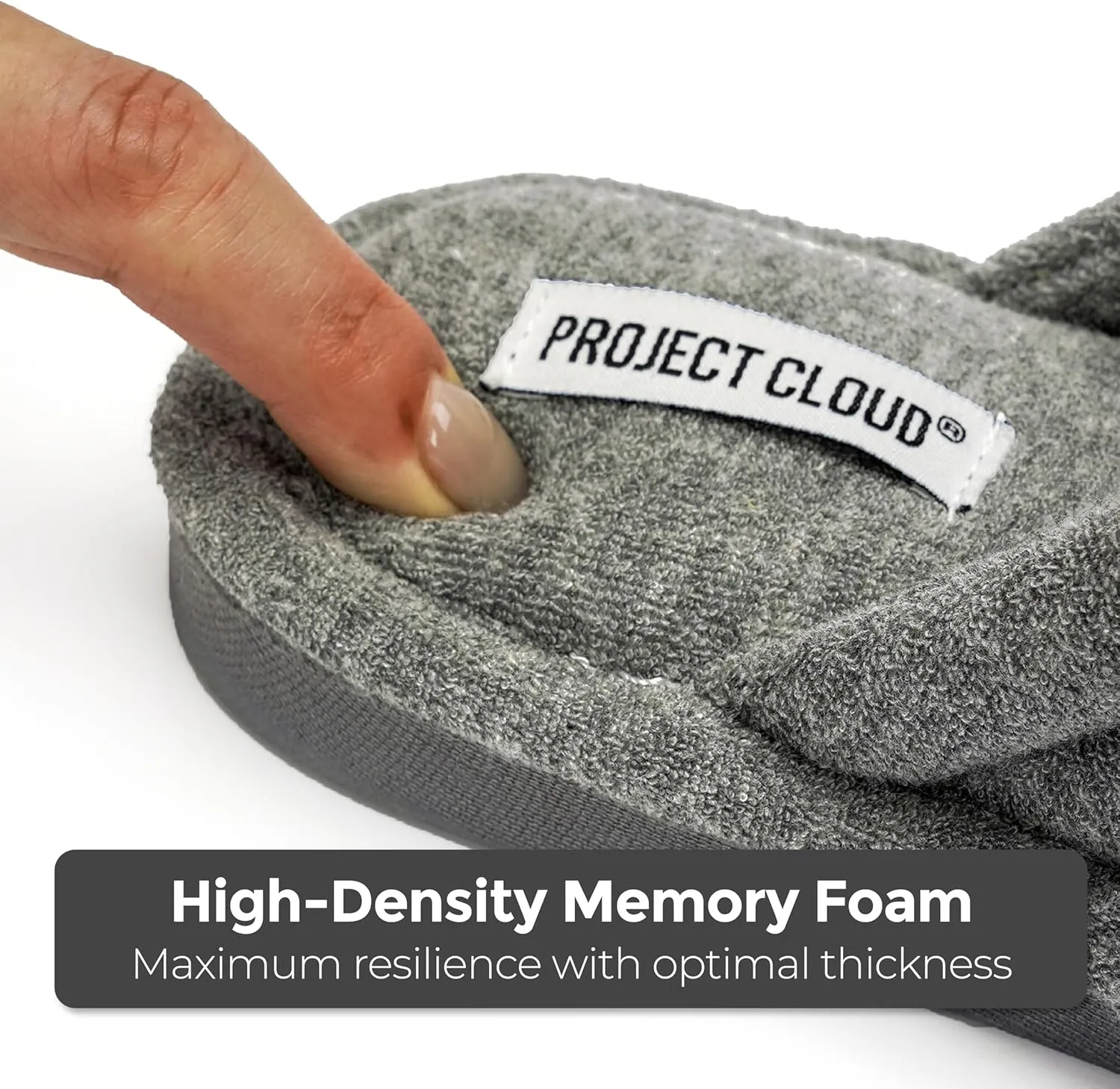 Project Cloud Memory Foam Non Slip Indoor Outdoor Slippers for Women - Fuzzy Slippers - Gifts for Women