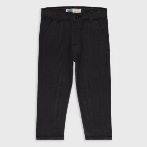 Stretchable Textured Cotton Pants