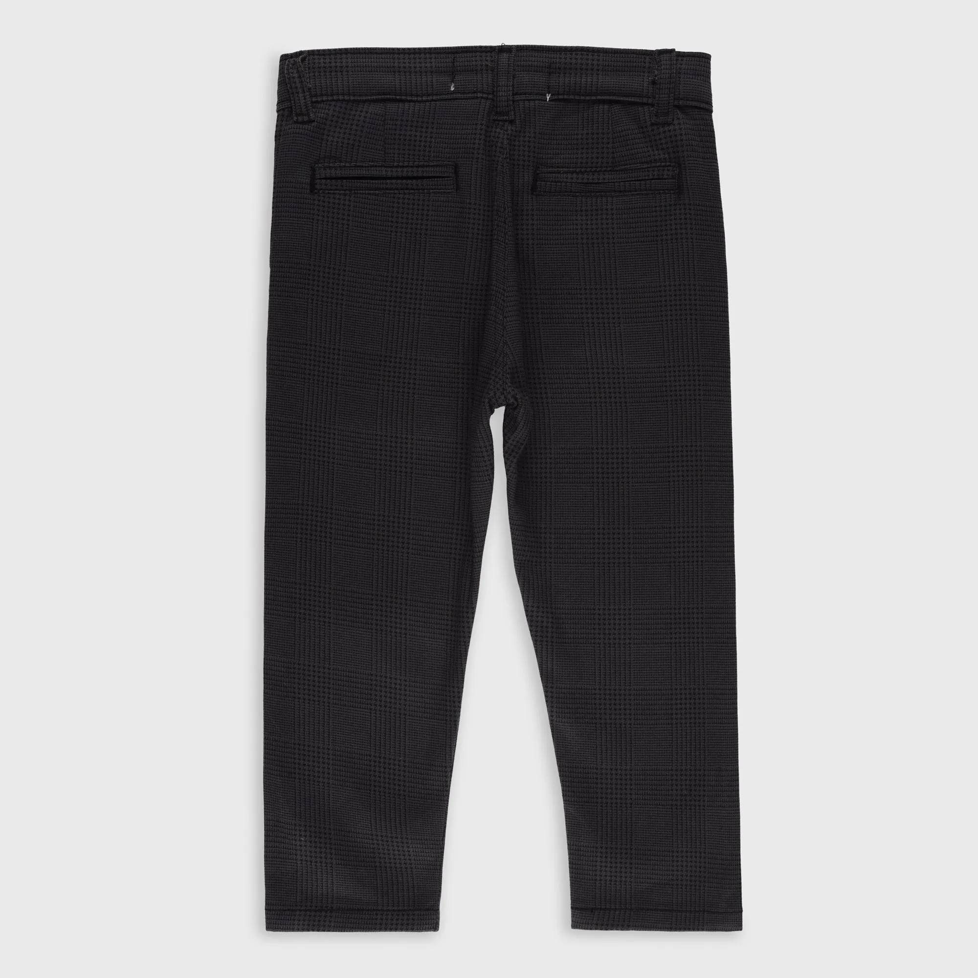 Stretchable Textured Cotton Pants