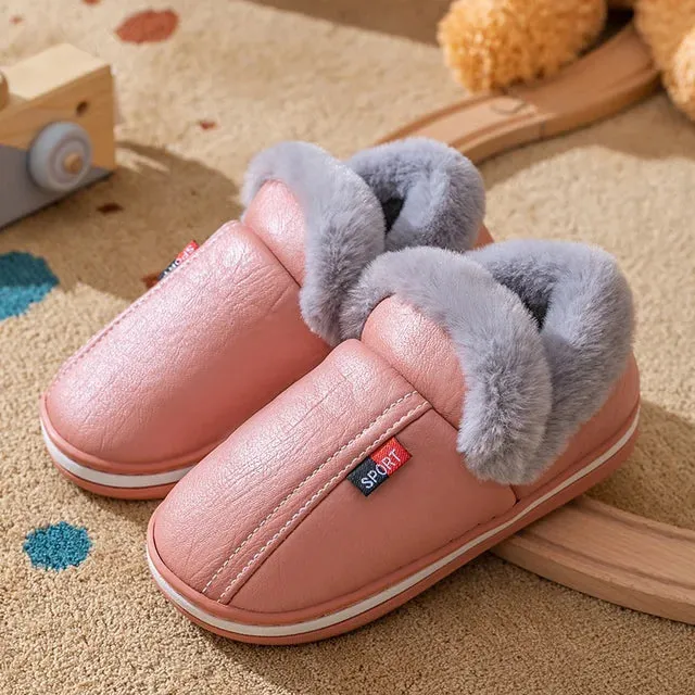 Waterproof Indoor Warm Slippers