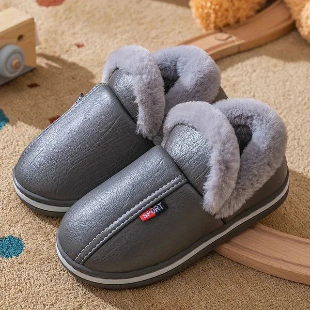 Waterproof Indoor Warm Slippers