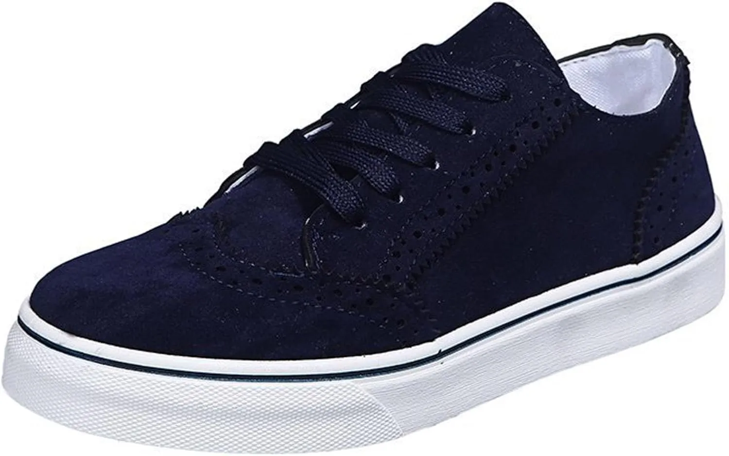 Women's Canvas Casual Shoes Slip On Lace Up Slip On Cushioned Footbed Jogging Tennis Sneakers Breathable Comfy Lightweight Walking Soft Platform Shoe for Gym Travel Daily Wear