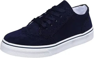 Women's Canvas Casual Shoes Slip On Lace Up Slip On Cushioned Footbed Jogging Tennis Sneakers Breathable Comfy Lightweight Walking Soft Platform Shoe for Gym Travel Daily Wear