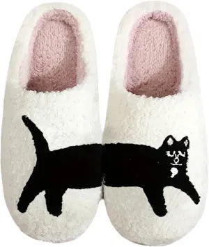Women's Men's Cute Frog Slippers Fuzzy Memory Foam Kawaii Cartoon Animal Slippers Winter Warm Fluffy Shoes
